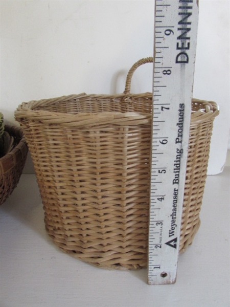 VARIETY OF BASKETS