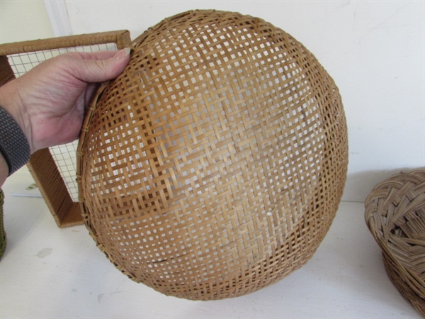VARIETY OF BASKETS
