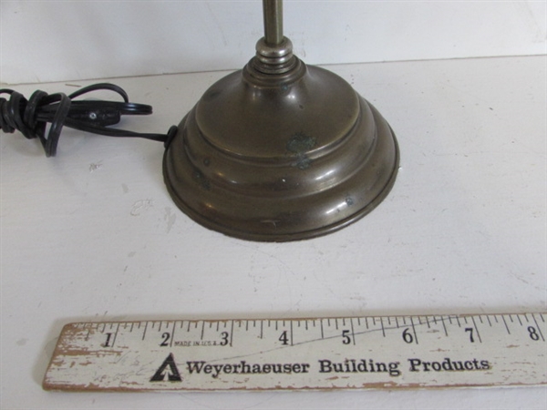 BRASS DECOR - VASE, LAMP, HOURGLASS AND MORE