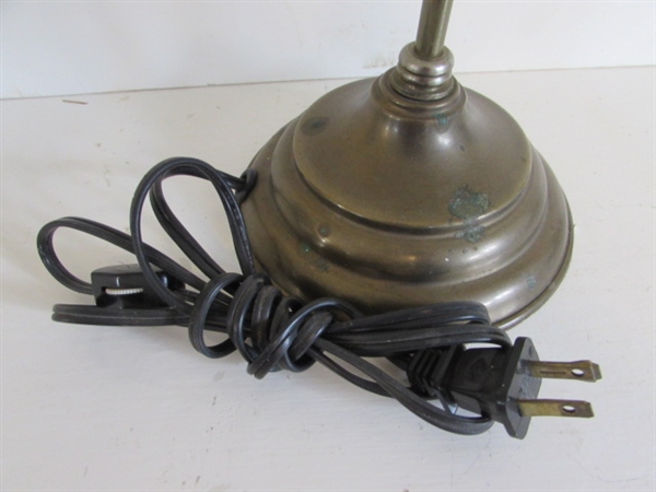 BRASS DECOR - VASE, LAMP, HOURGLASS AND MORE