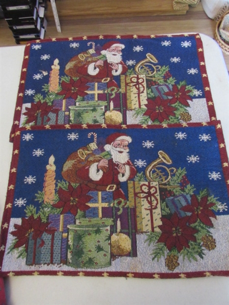 7' CHRISTMAS TREE, TREE SKIRTS & MORE