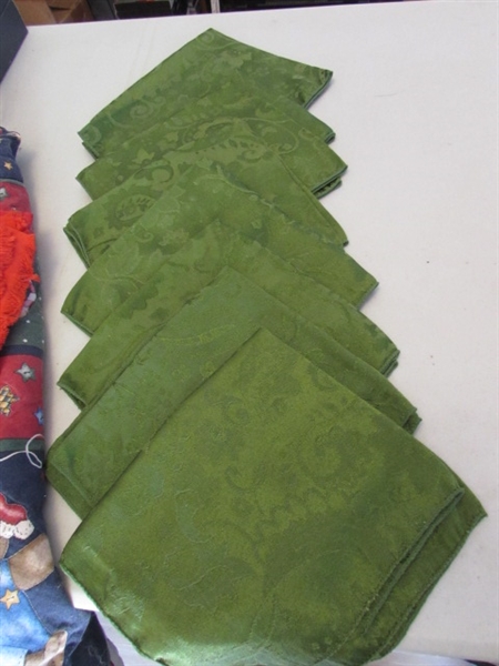 7' CHRISTMAS TREE, TREE SKIRTS & MORE