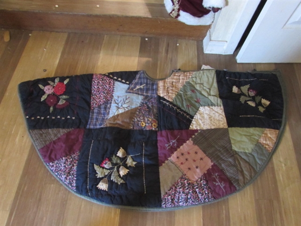 7' CHRISTMAS TREE, TREE SKIRTS & MORE