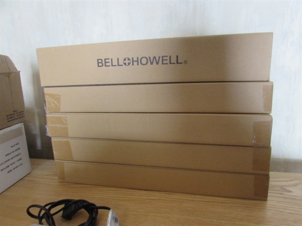 6 RECHARGEABLE LED LIGHTS, DISC LIGHTS & SECURITY LIGHT