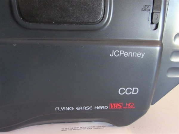 VINTAGE CAMCORDER, POCKET CAMERA & CAMERA ACCESSORIES