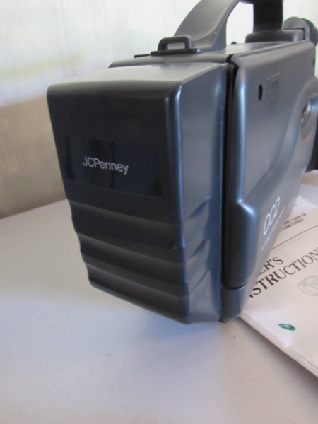 VINTAGE CAMCORDER, POCKET CAMERA & CAMERA ACCESSORIES