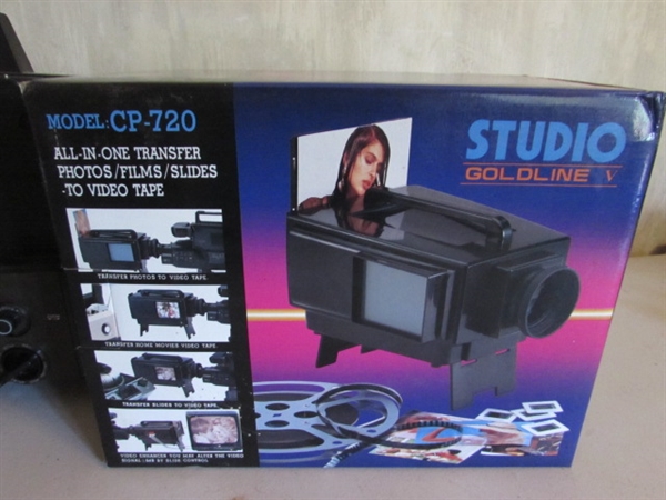 ALL-IN-ONE TRANSFER TO VHS & REEL TO REEL PROJECTOR