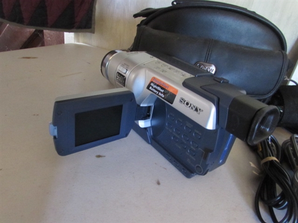 SONY HANDYCAM, CAMERA, FILM, ETC