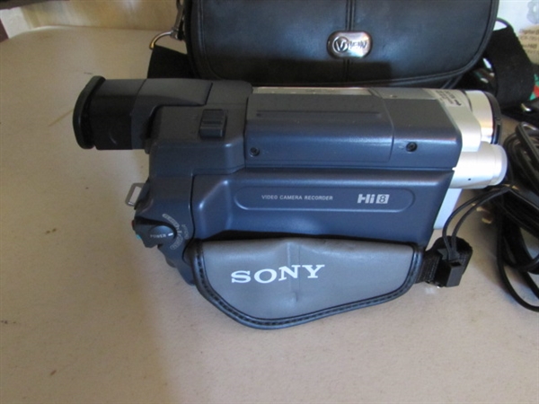 SONY HANDYCAM, CAMERA, FILM, ETC