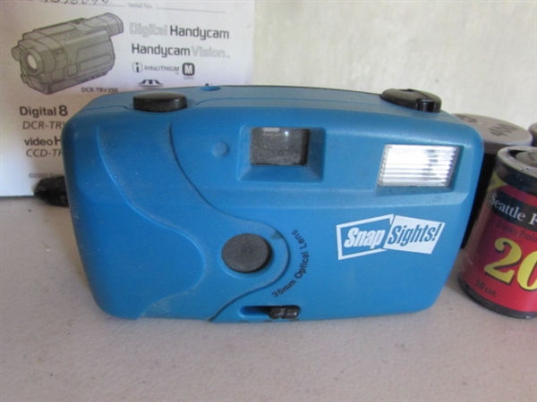 SONY HANDYCAM, CAMERA, FILM, ETC