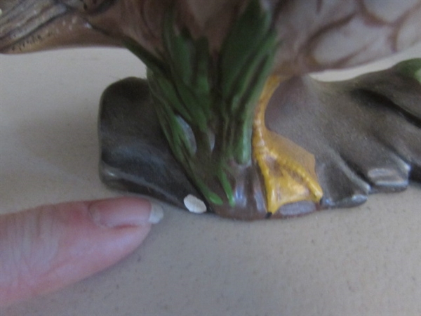 VINTAGE BINOCULARS & DUCK DECOR