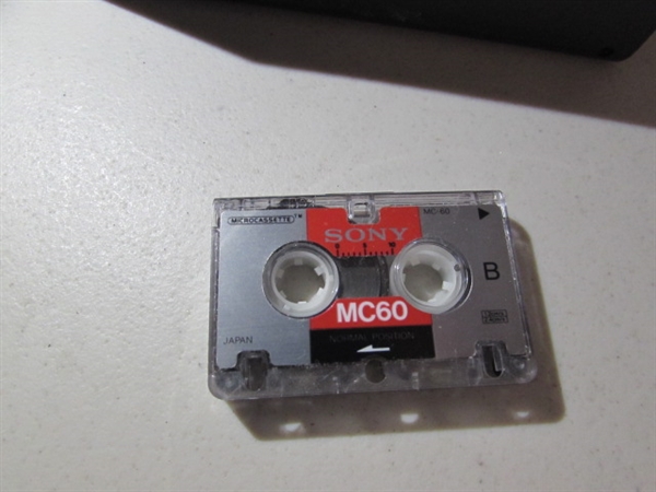 MICROCASSETTE RECORDER, GARMIN & MORE