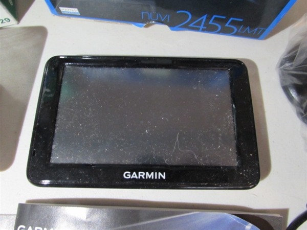 MICROCASSETTE RECORDER, GARMIN & MORE