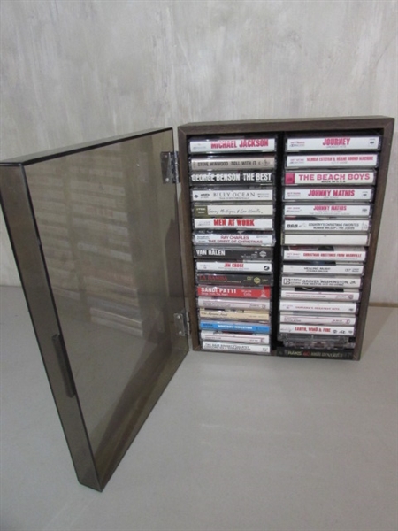 CASSETTE TAPES IN CASE