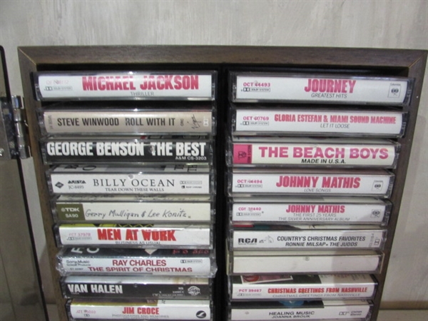 CASSETTE TAPES IN CASE