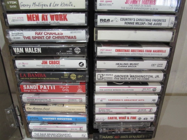 CASSETTE TAPES IN CASE