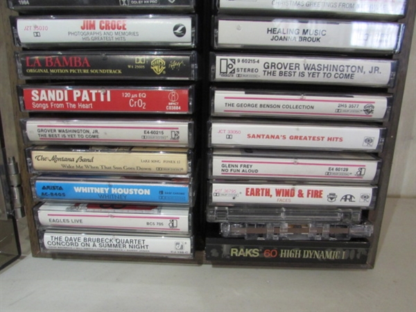 CASSETTE TAPES IN CASE