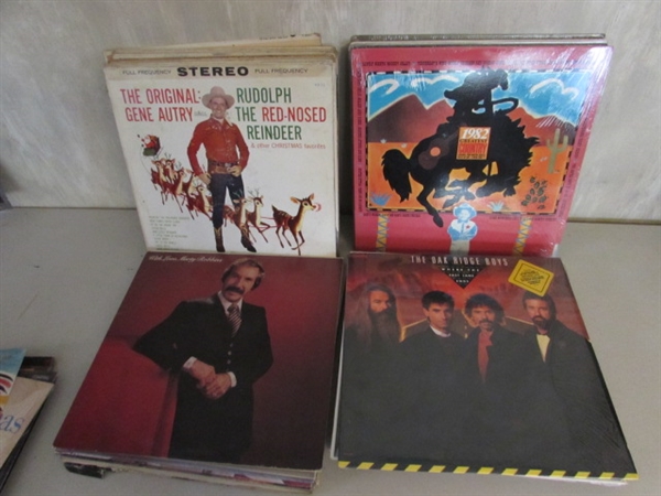 50+ VINTAGE RECORD ALBUMS
