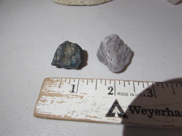 QUARTZ CRYSTAL, AGATE SLABS, STONE ARROWHEAD, MAHOGANY OBSIDIAN & MORE