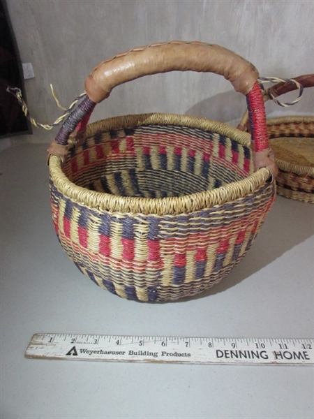 BASKETS & MOSAIC COASTERS