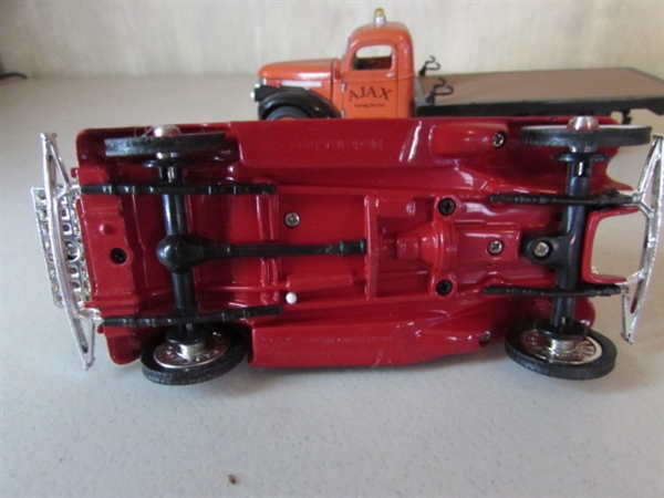 1932 FORD COUPE, 1941 CHEVY FLATBED & 1932 RFD MODEL CARS