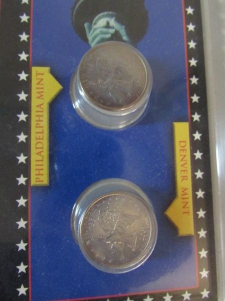 STAMPS, WASHINGTON QUARTER COLLECTION BOOKS 1999-2008, MONEY MILL AND FAMILY OF EAGLES VHS