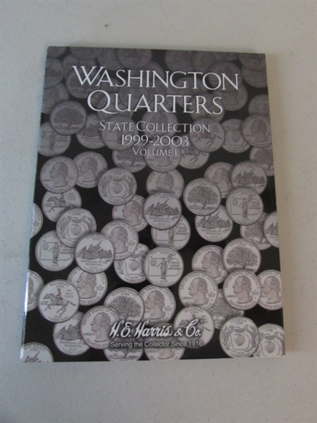 STAMPS, WASHINGTON QUARTER COLLECTION BOOKS 1999-2008, MONEY MILL AND FAMILY OF EAGLES VHS