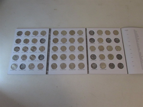 STAMPS, WASHINGTON QUARTER COLLECTION BOOKS 1999-2008, MONEY MILL AND FAMILY OF EAGLES VHS