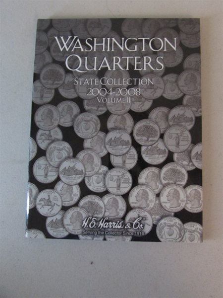 STAMPS, WASHINGTON QUARTER COLLECTION BOOKS 1999-2008, MONEY MILL AND FAMILY OF EAGLES VHS