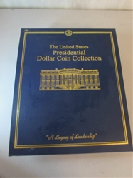 PRESIDENTIAL DOLLAR COIN COLLECTION IN BINDER 1 0F 2