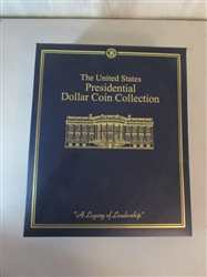 PRESIDENTIAL DOLLAR COIN COLLECTION IN BINDER 2 OF 2