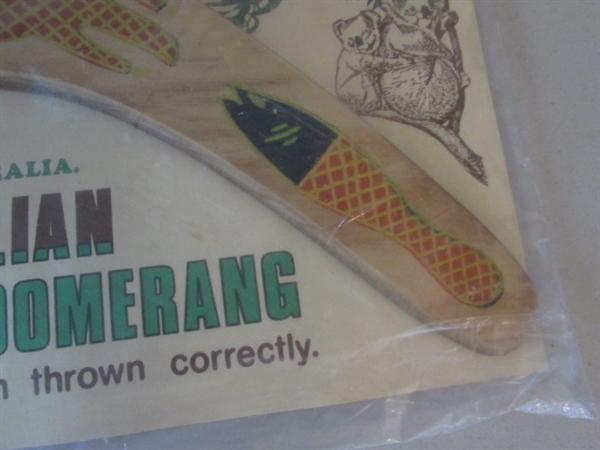 AUSTRALIAN RETURNING BOOMERANG