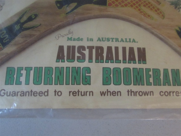 AUSTRALIAN RETURNING BOOMERANG