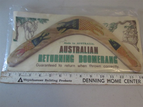 AUSTRALIAN RETURNING BOOMERANG