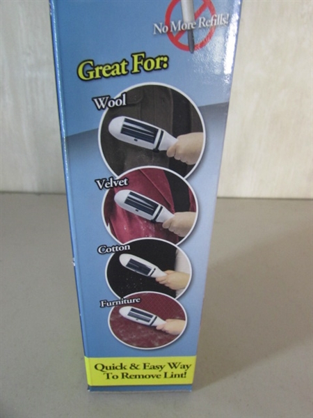 ASSORTED PET AND LINT BRUSHES