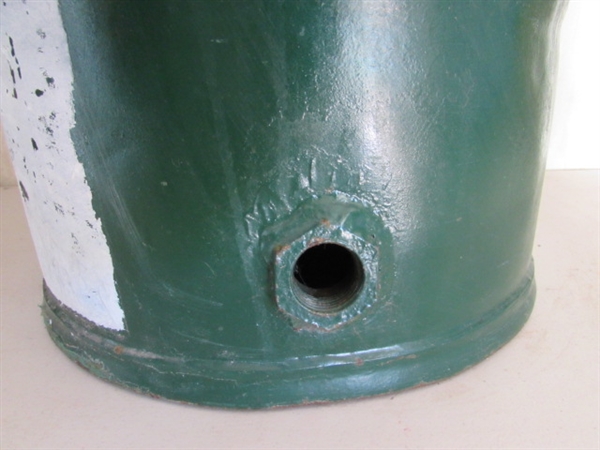 ALTA METAL GREEN MILK CAN