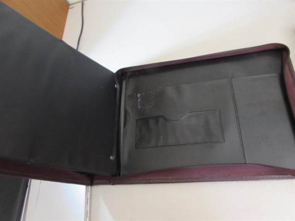 ASSORTED BINDERS, PHOTO ALBUMS, NEGATIVE SLEEVES AND CALCULATORS