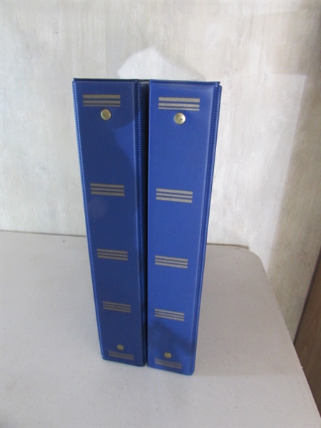 ASSORTED BINDERS, PHOTO ALBUMS, NEGATIVE SLEEVES AND CALCULATORS
