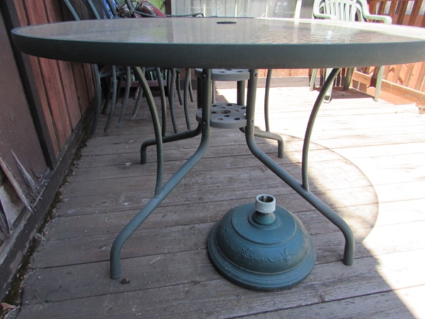 PATIO TABLE & CHAIRS