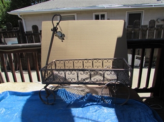 OUTDOOR METAL WAGON