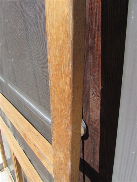 WOOD SCREEN DOOR