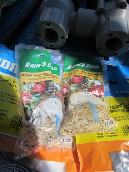 SPRINKLER SYSTEM PARTS, HOSES & HEADS