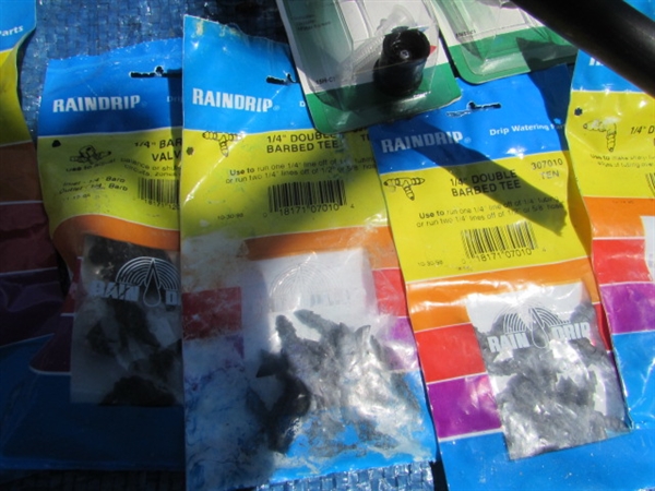 SPRINKLER SYSTEM PARTS, HOSES & HEADS