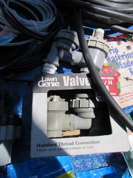SPRINKLER SYSTEM PARTS, HOSES & HEADS