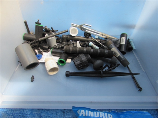 SPRINKLER SYSTEM PARTS, HOSES & HEADS
