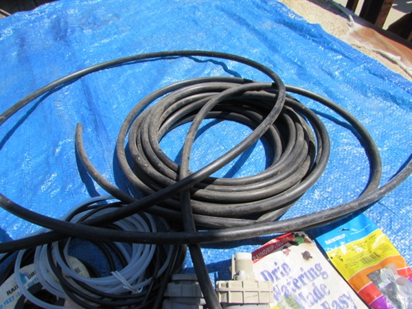 SPRINKLER SYSTEM PARTS, HOSES & HEADS