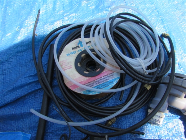 SPRINKLER SYSTEM PARTS, HOSES & HEADS