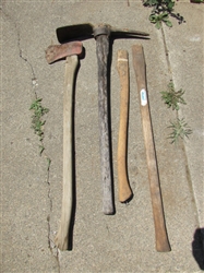 AX, AXE HANDLE & PICK AX