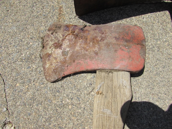 AX, AXE HANDLE & PICK AX