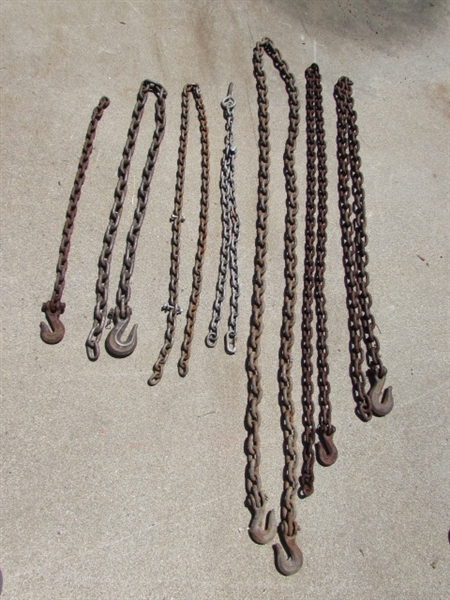 TOW & ASSORTED CHAINS